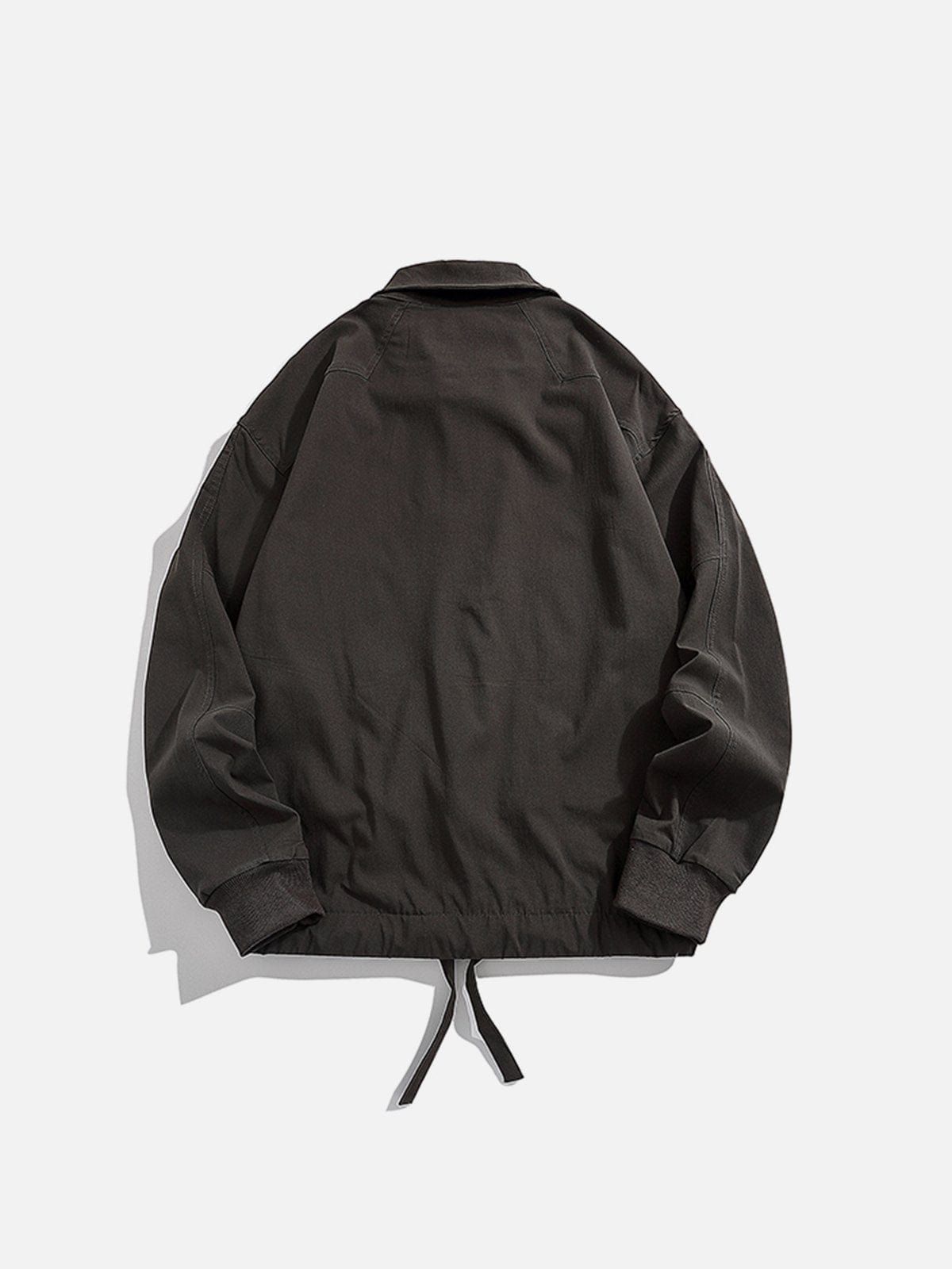 Half Zipper Drawstring Sweatshirt sold by Yugen Theory product image thumbnail 2