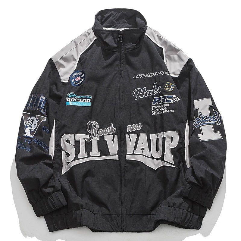 American Style Jacket Embroidery Collage sold by Yugen Theory product image thumbnail 2