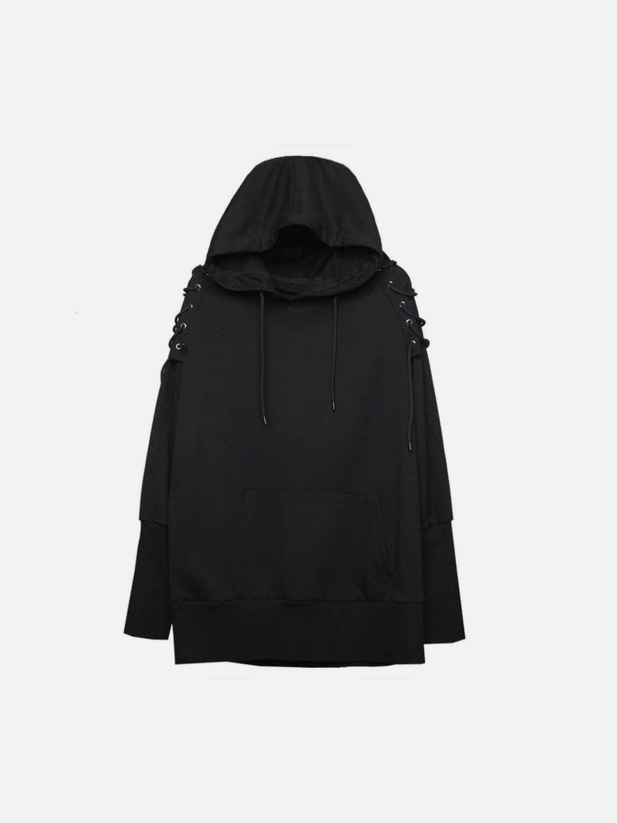 Dark Patchwork Bandage Hoodie sold by Yugen Theory