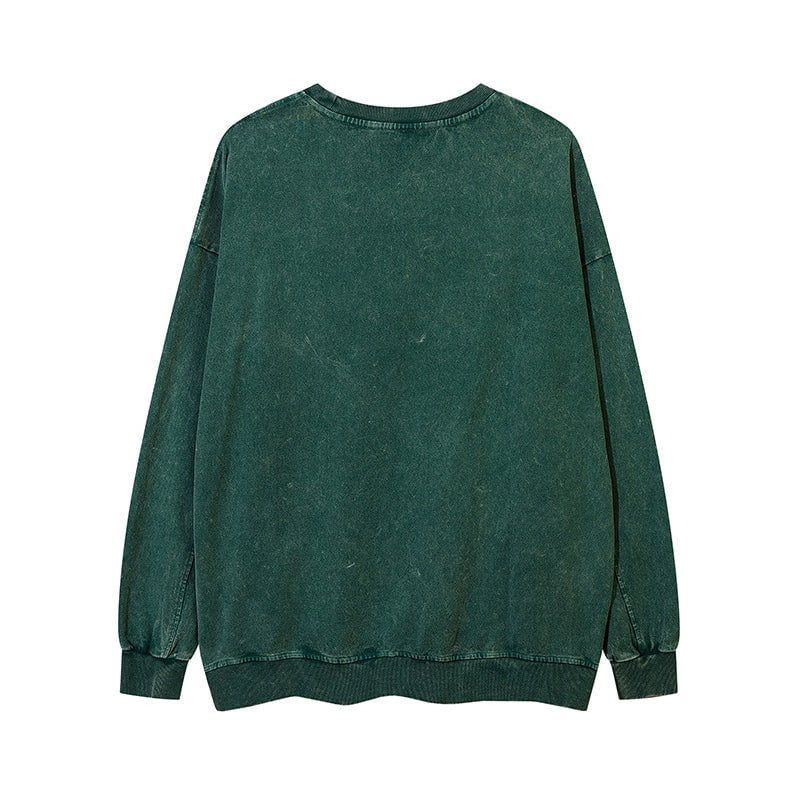 Vintage Skull Sweatshirt sold by Yugen Theory product image thumbnail 3