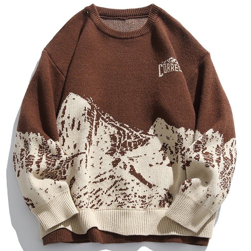 Fall Jacquard Sweater Mountain sold by Yugen Theory product image thumbnail 2