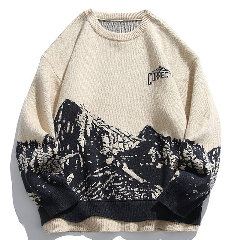 Fall Jacquard Sweater Mountain sold by Yugen Theory product image thumbnail 3