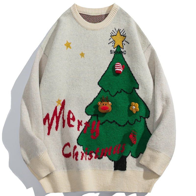 Oversize Sweater Christmas Tree sold by Yugen Theory product image thumbnail 2