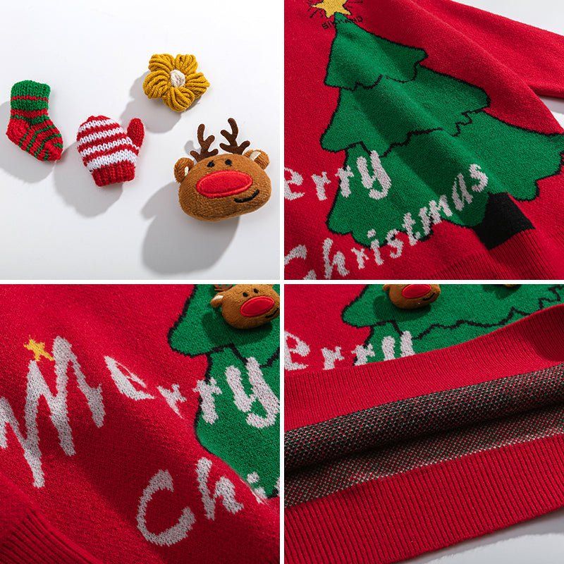 Oversize Sweater Christmas Tree sold by Yugen Theory product image thumbnail 5