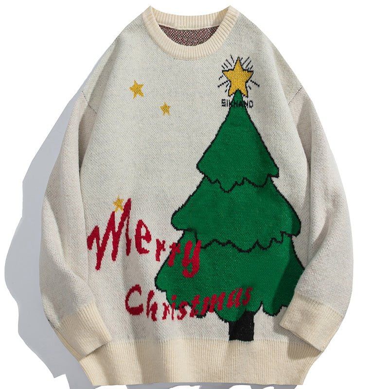 Oversize Sweater Christmas Tree sold by Yugen Theory product image thumbnail 3
