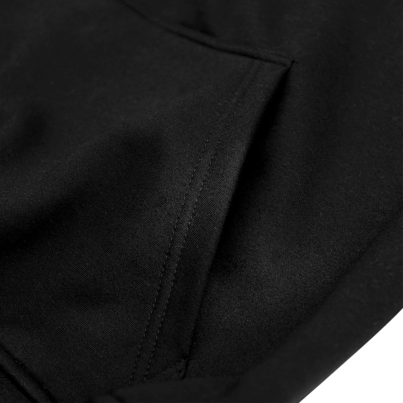 Solid Color Label Embroidery Oversized Hoodie sold by Yugen Theory product image thumbnail 3