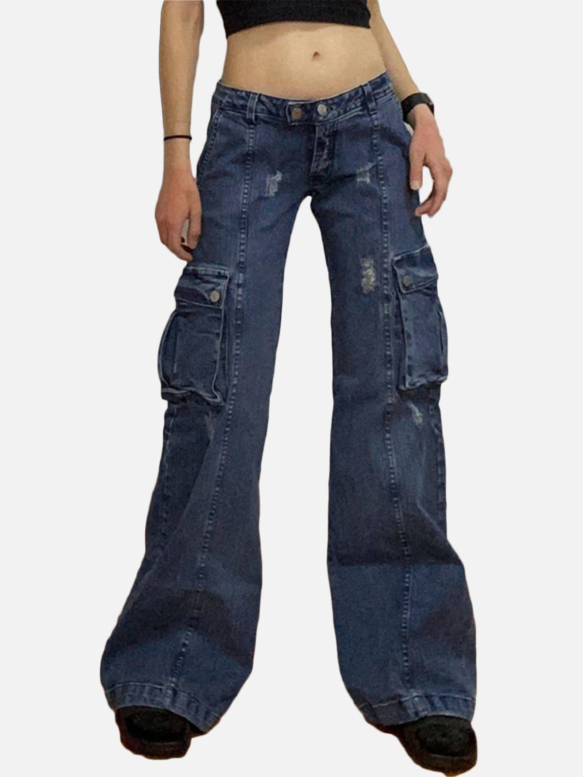 Ripped Flare Jeans sold by Yugen Theory product image thumbnail 2