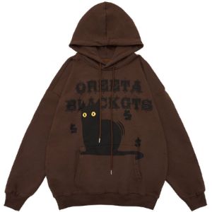 Pullover Hoodie Black Cat sold by Yugen Theory