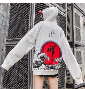 Japanese Wave Hoodie sold by Yugen Theory