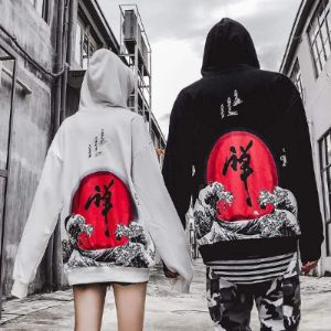 Japanese Wave Hoodie sold by Yugen Theory
