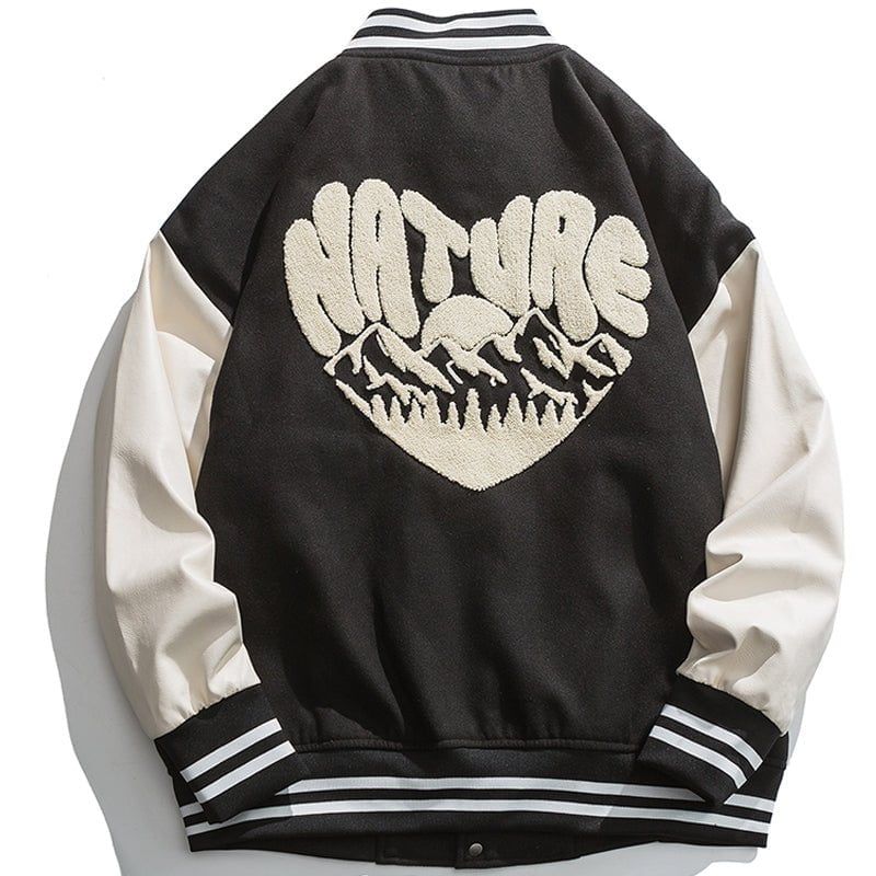 Vintage High School Jacket Flocked Heart sold by Yugen Theory product image thumbnail 4