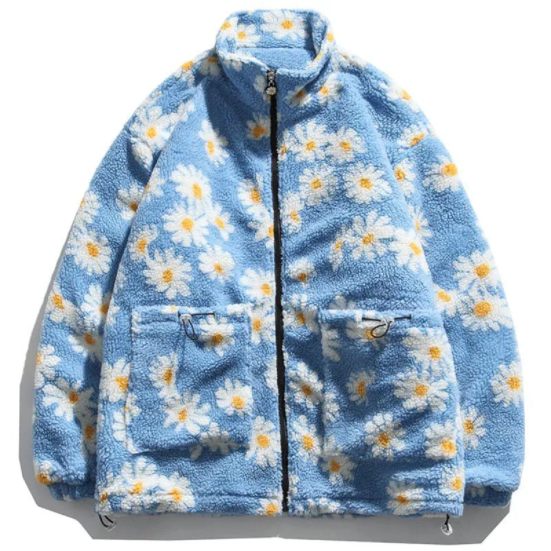 Lamb Woolen Winter Coat Daisy sold by Yugen Theory