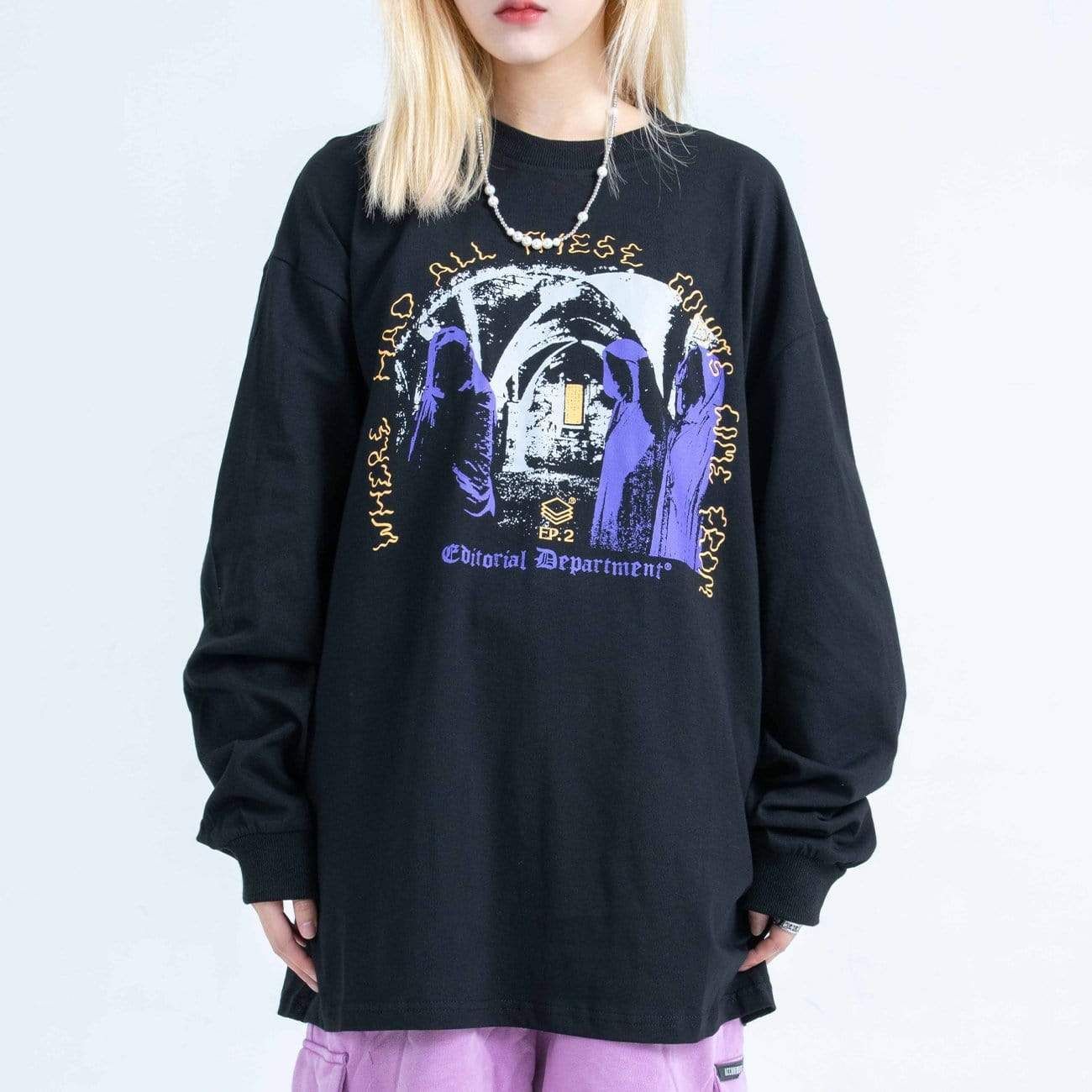 Church Sweatshirt sold by Yugen Theory product image thumbnail 4
