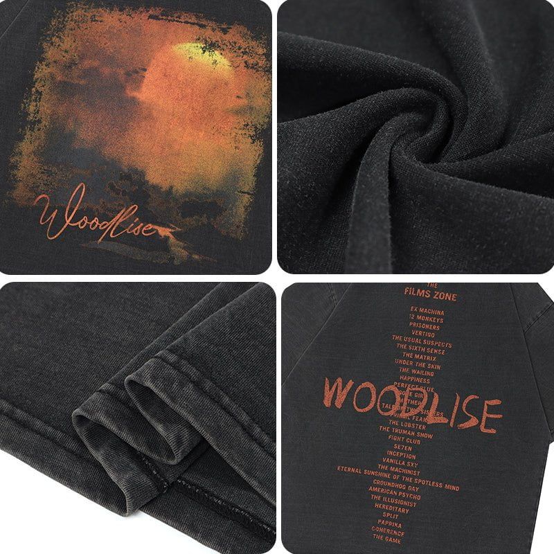 Vintage Wash T-shirt Sunset sold by Yugen Theory product image thumbnail 5