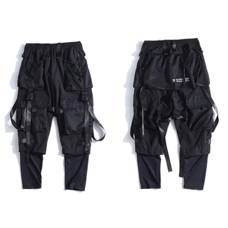 Techwear Pants With Straps sold by Yugen Theory product image thumbnail 5