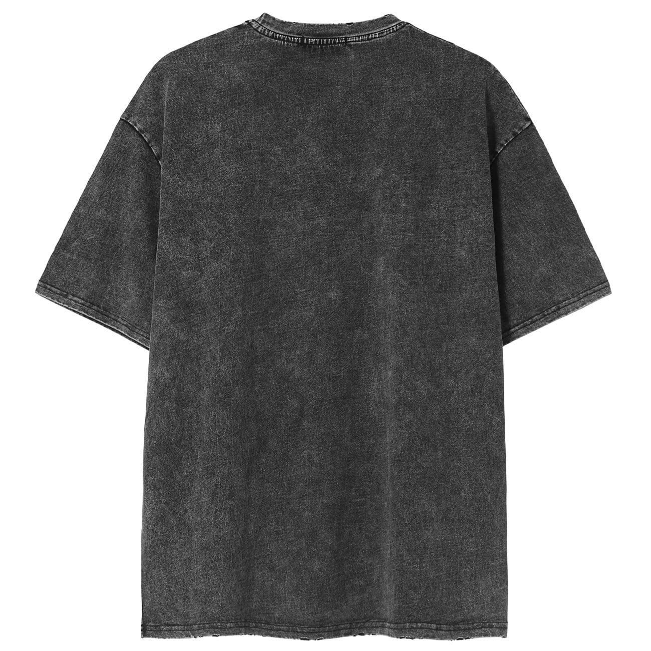 Robot Print Washed T-Shirt sold by Yugen Theory product image thumbnail 2