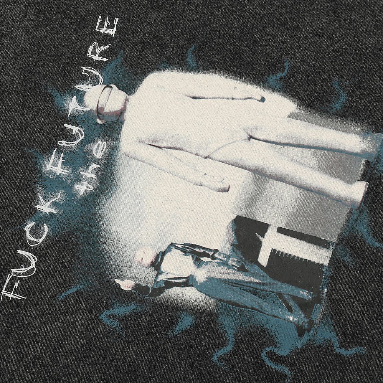 Robot Print Washed T-Shirt sold by Yugen Theory product image thumbnail 5
