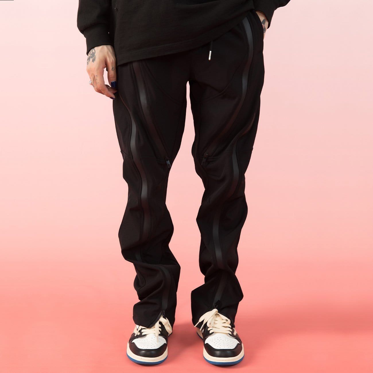 Deformation Zipper Pants sold by Yugen Theory product image thumbnail 2