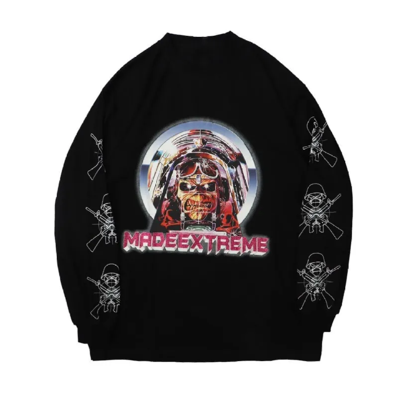 Vicious Monster Print Sweatshirt sold by Yugen Theory