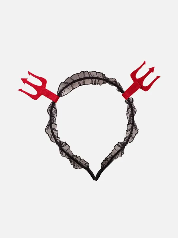 Horned Devil Hair Accessories sold by Yugen Theory