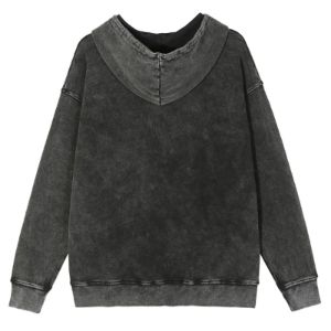 Vintage Solid Color Washed Hoodie sold by Yugen Theory