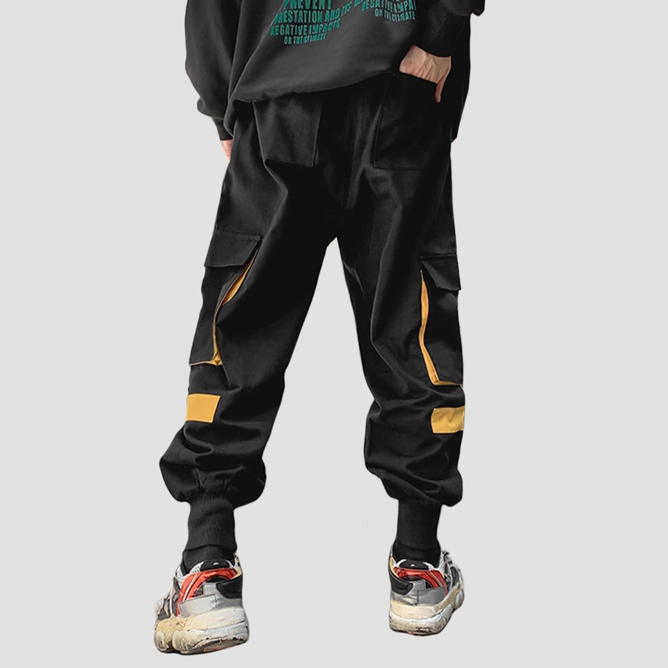 Patchwork Pockets Cyber Techwear Cargo Pants sold by Yugen Theory product image thumbnail 4