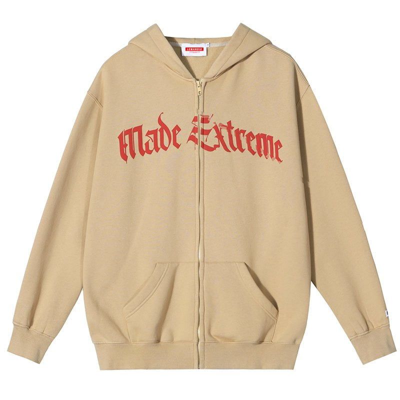 Fleece Zip Hoodie Cross sold by Yugen Theory product image thumbnail 5