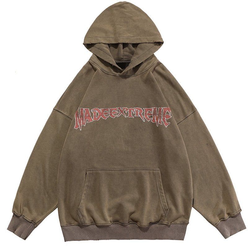 Distressed Punk Hoodie Jesus sold by Yugen Theory product image thumbnail 4