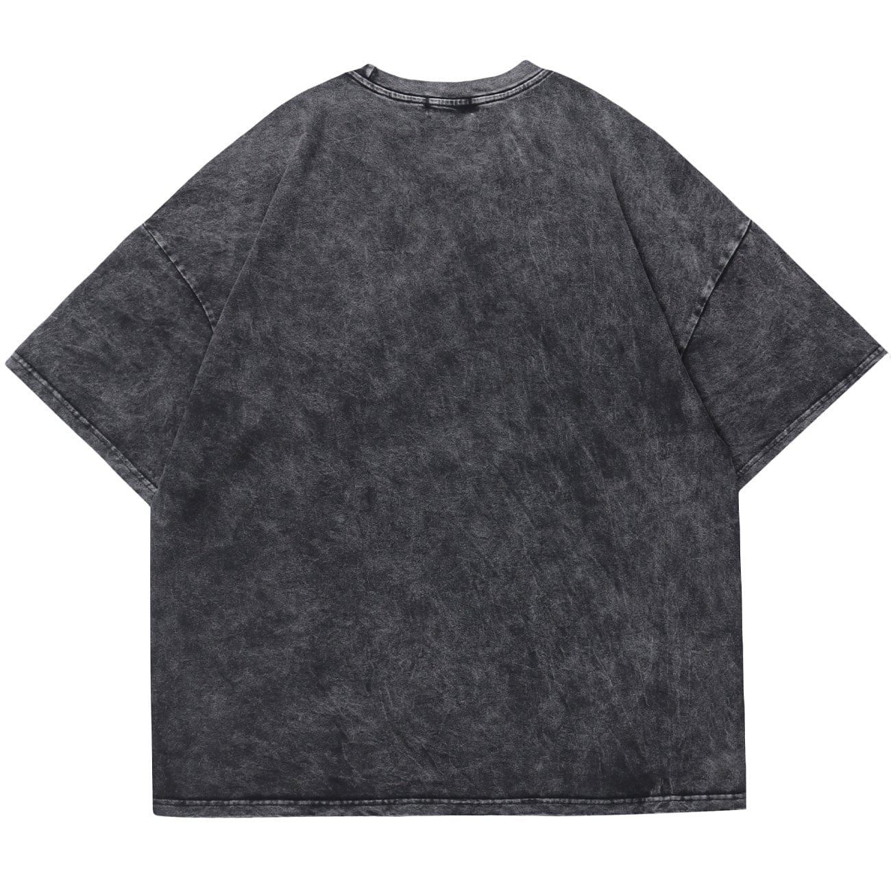 Letters Washed Graphic T-Shirt sold by Yugen Theory product image thumbnail 2
