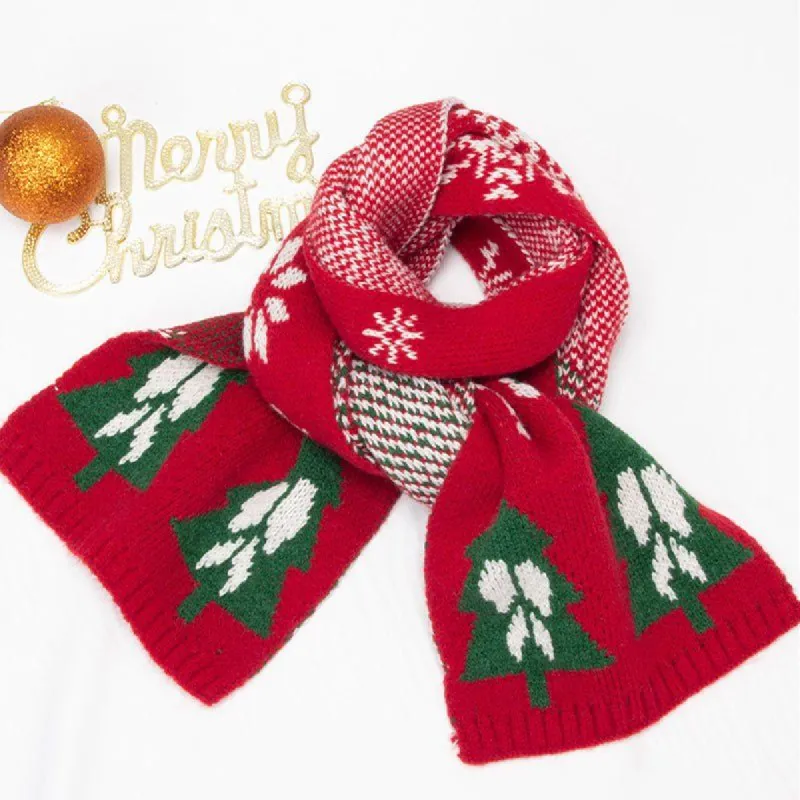 Lambswool Christmas Scarf sold by Yugen Theory