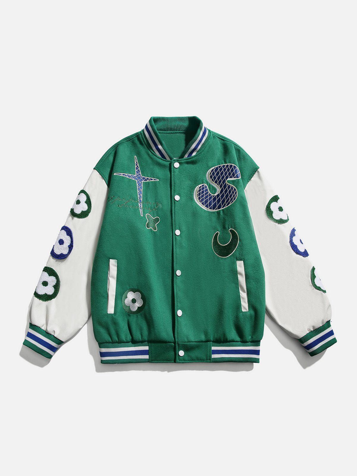 Flower Moon Varsity Jackets sold by Yugen Theory