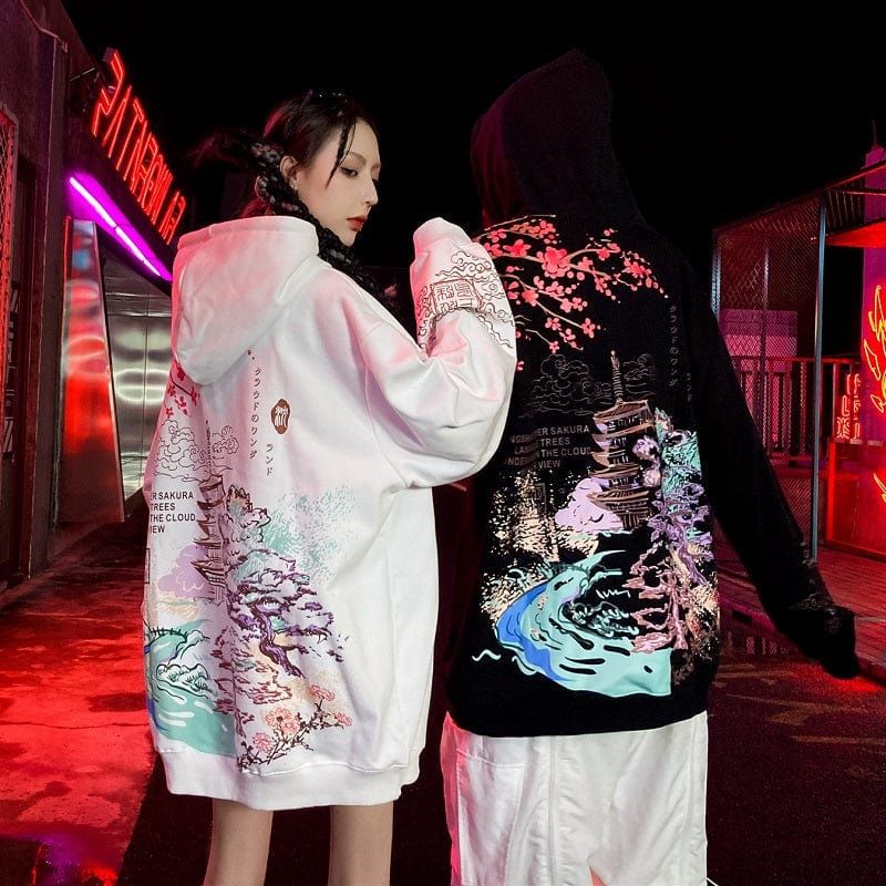 Japanese Wonderland Hoodie sold by Yugen Theory