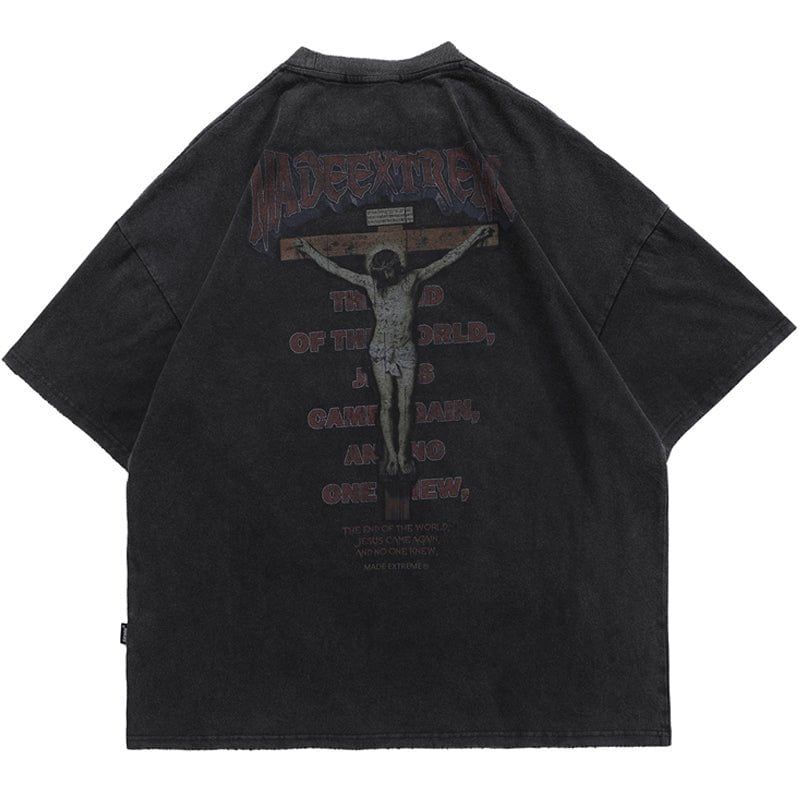Vintage Washed Tee Jesus sold by Yugen Theory