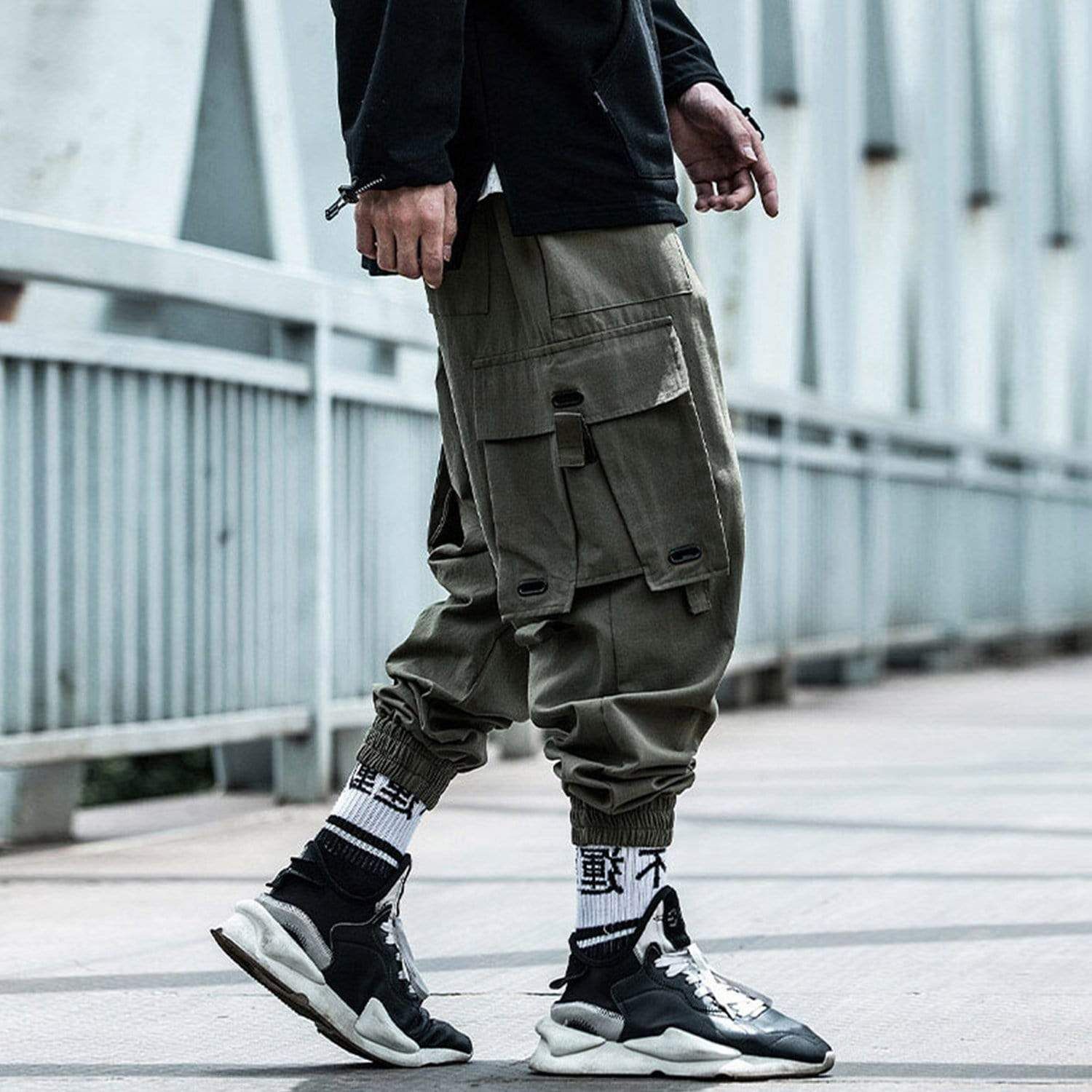 Functional wind Harem pants sold by Yugen Theory product image thumbnail 5