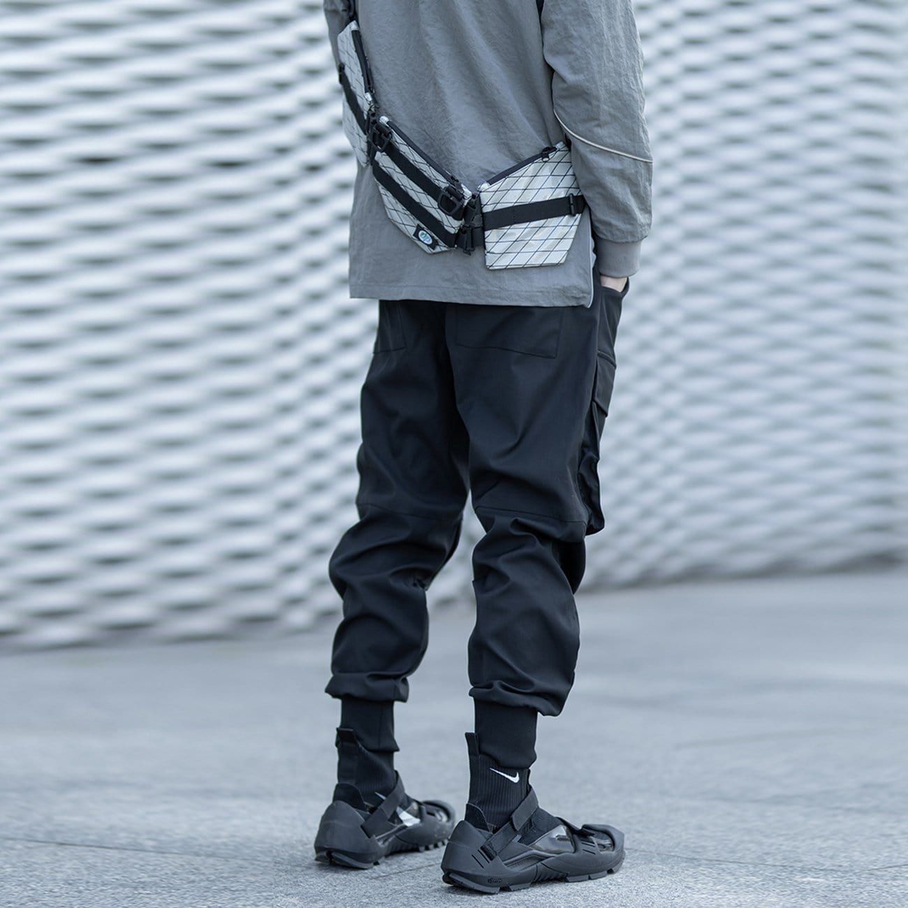 Techwear Multi Pockets Cargo Pants sold by Yugen Theory product image thumbnail 4