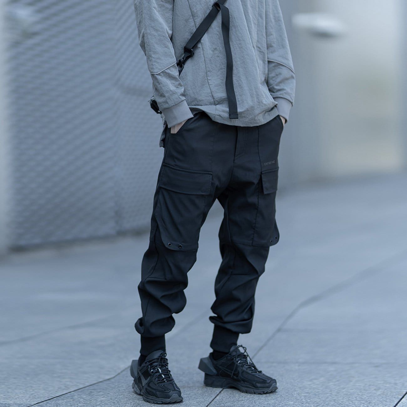 Techwear Multi Pockets Cargo Pants sold by Yugen Theory product image thumbnail 2
