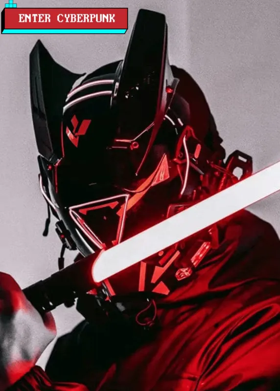 Cyberpunk Triangle Mask sold by Yugen Theory