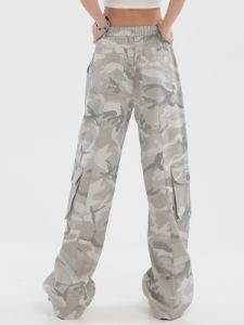 Wide-Leg Straight-Leg Cargo Pants sold by Yugen Theory