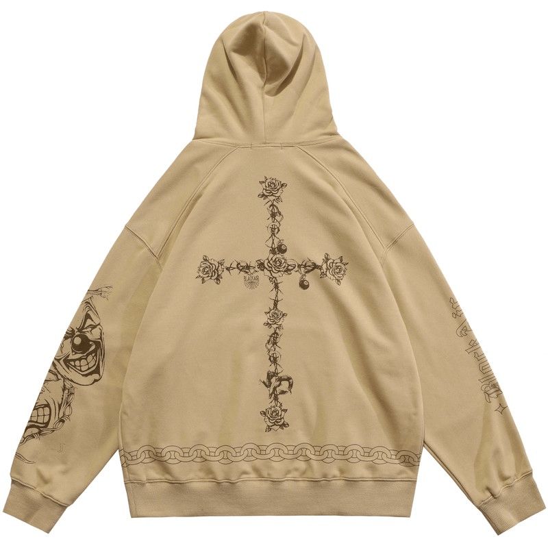 Vintage Hoodie Thorny Rose sold by Yugen Theory product image thumbnail 3