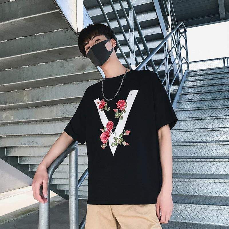 Vintage Rose T-Shirt sold by Yugen Theory