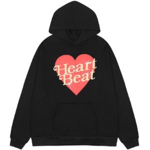Oversize Hoodie Heart Beat sold by Yugen Theory