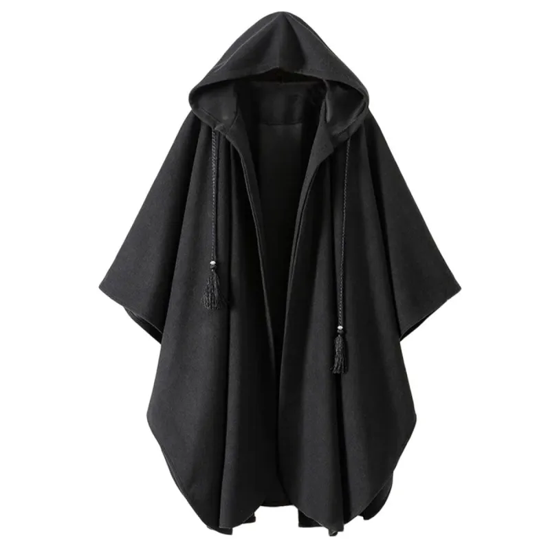 Dark Cloak Cape Wizard Coat sold by Yugen Theory
