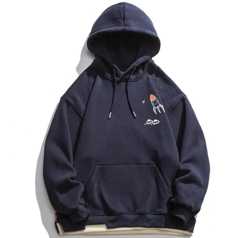 Winter Hoodie Astronaut Print sold by Yugen Theory