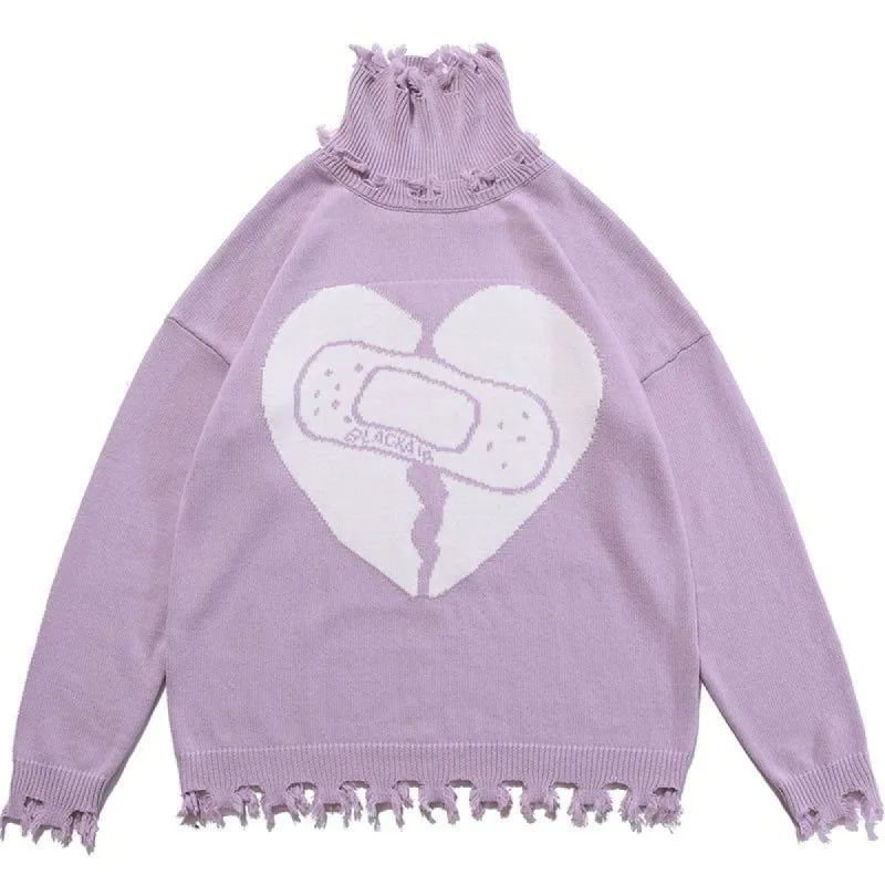 Turtleneck Sweater Heart Paperclip sold by Yugen Theory