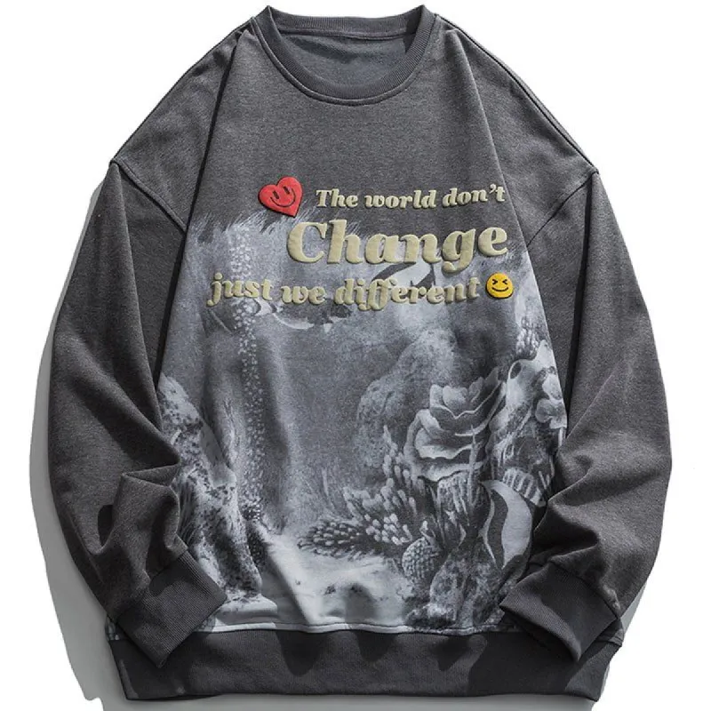Vintage Sweatshirt Sea World Print sold by Yugen Theory