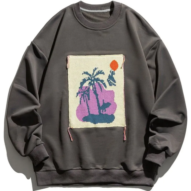 Vintage Sweatshirt Embroidered Graphic sold by Yugen Theory
