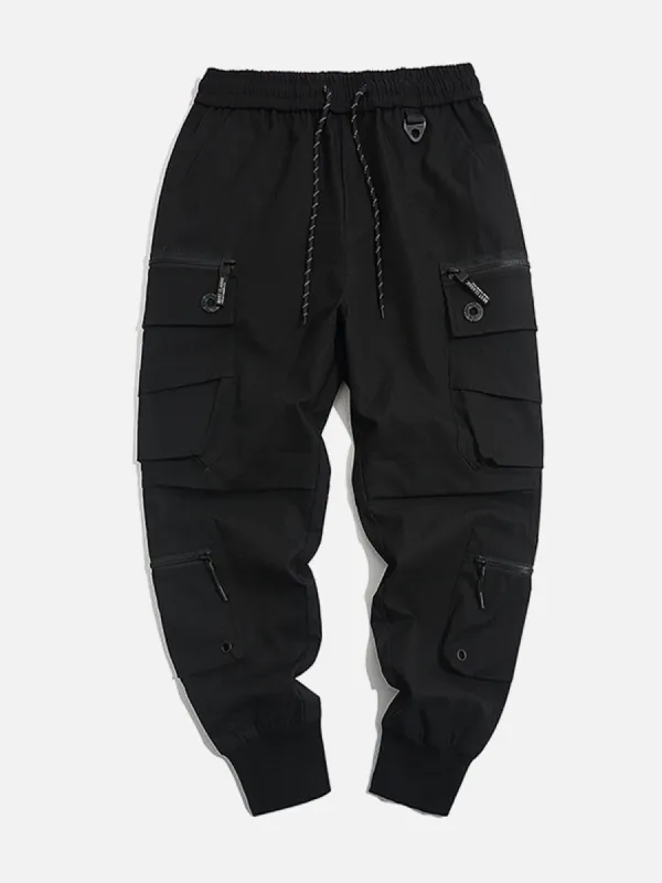 Multi Pockets Tactical Cargo Pants sold by Yugen Theory