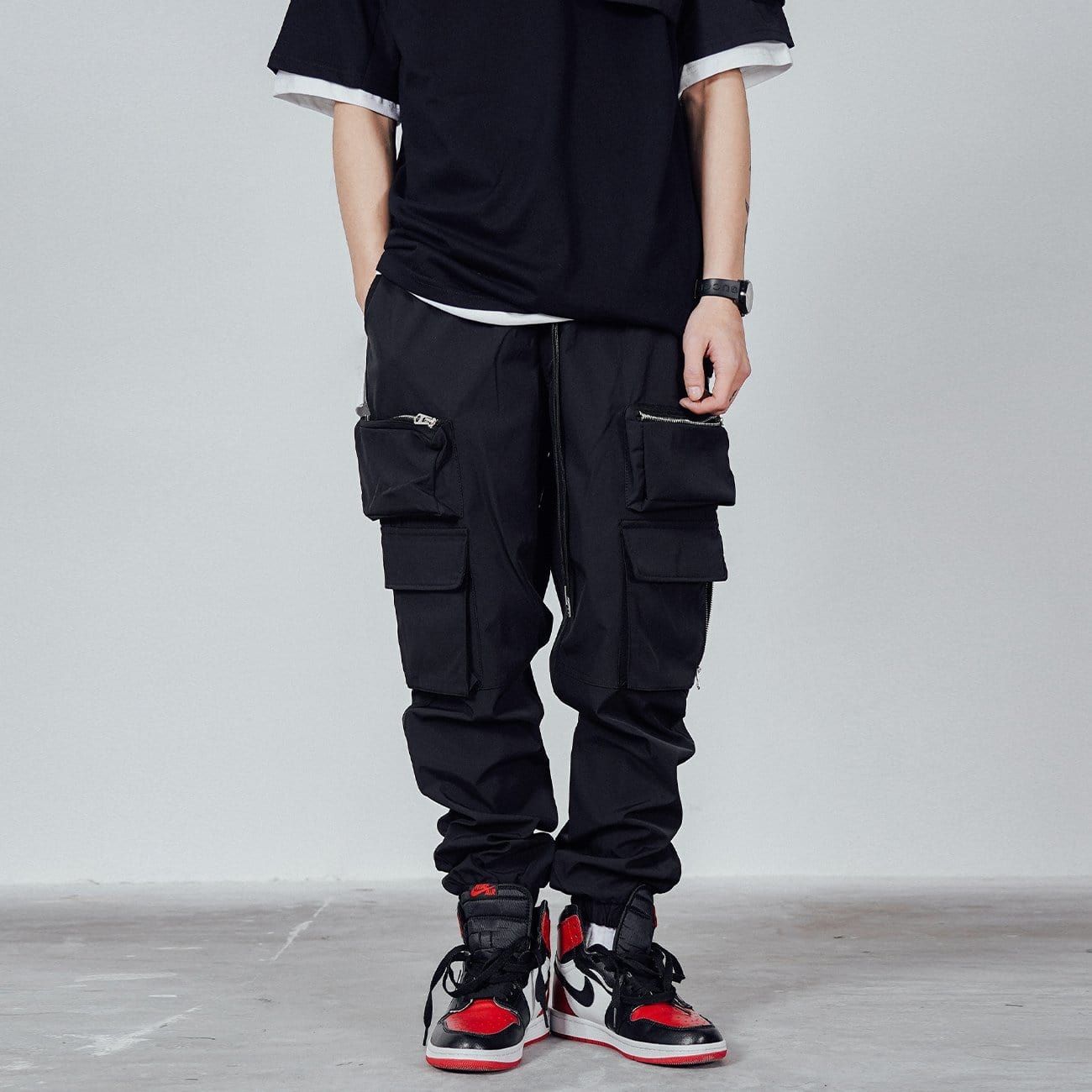 Techwear Multi Pockets Cargo Pants sold by Yugen Theory product image thumbnail 2