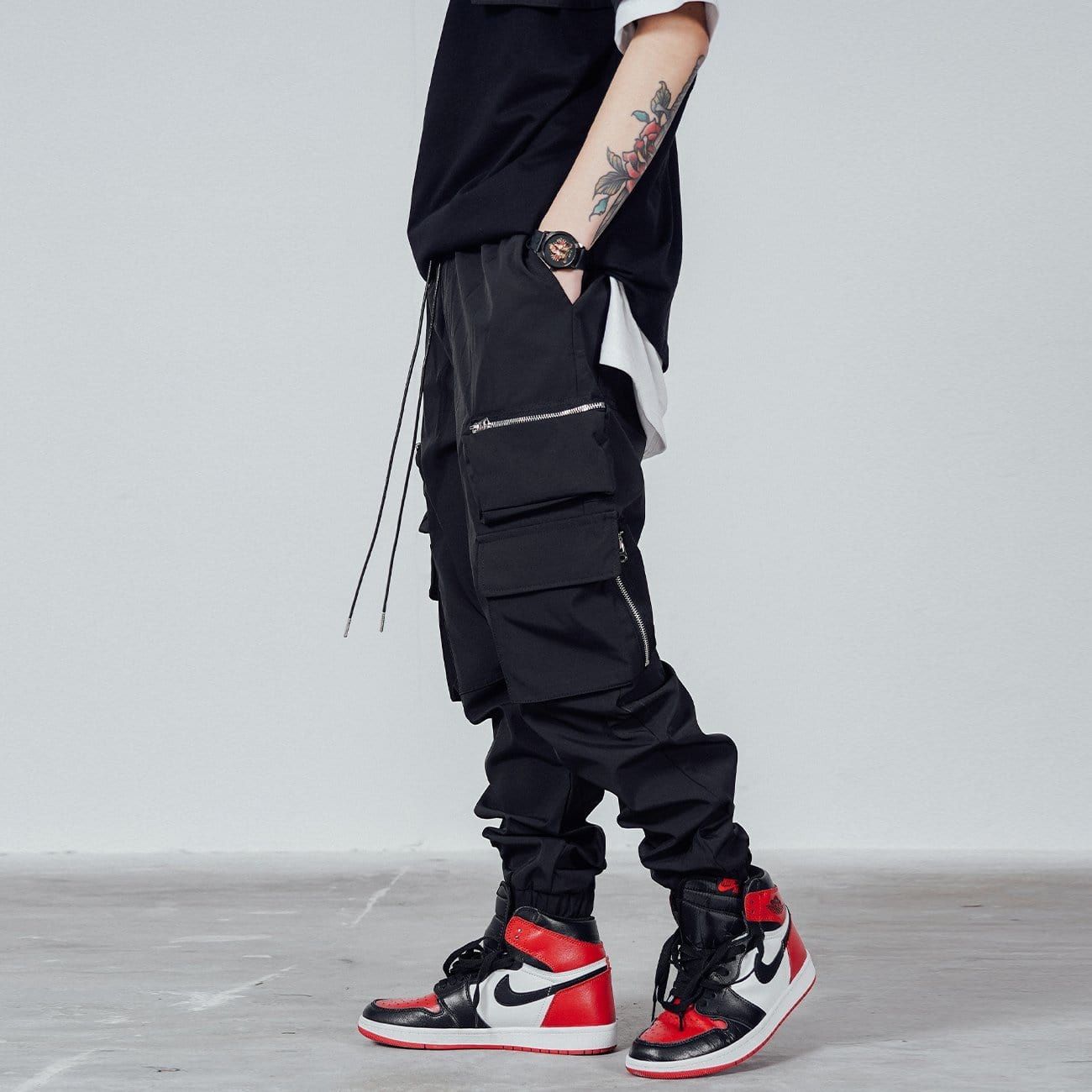 Techwear Multi Pockets Cargo Pants sold by Yugen Theory product image thumbnail 3