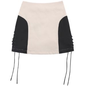 Women Cropped Biker Jacket Set sold by Yugen Theory